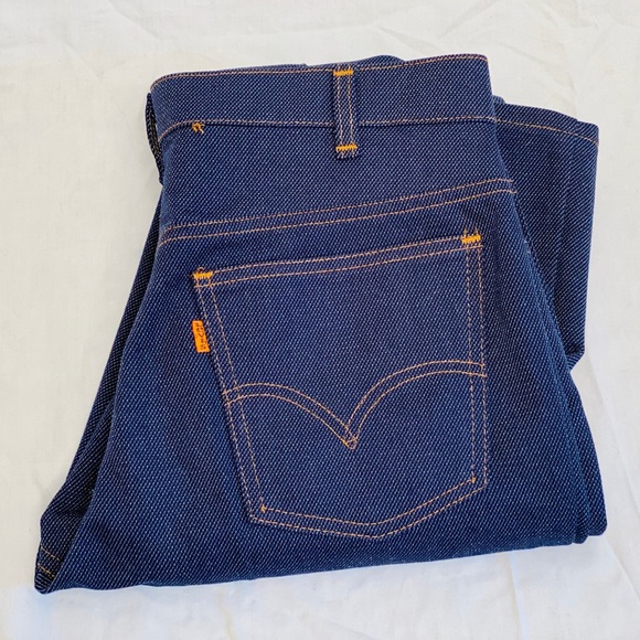 SOLD VTG 70’s Levi’s 517 Sta-Prest Slacks 30x33 - Picture 5 of 10